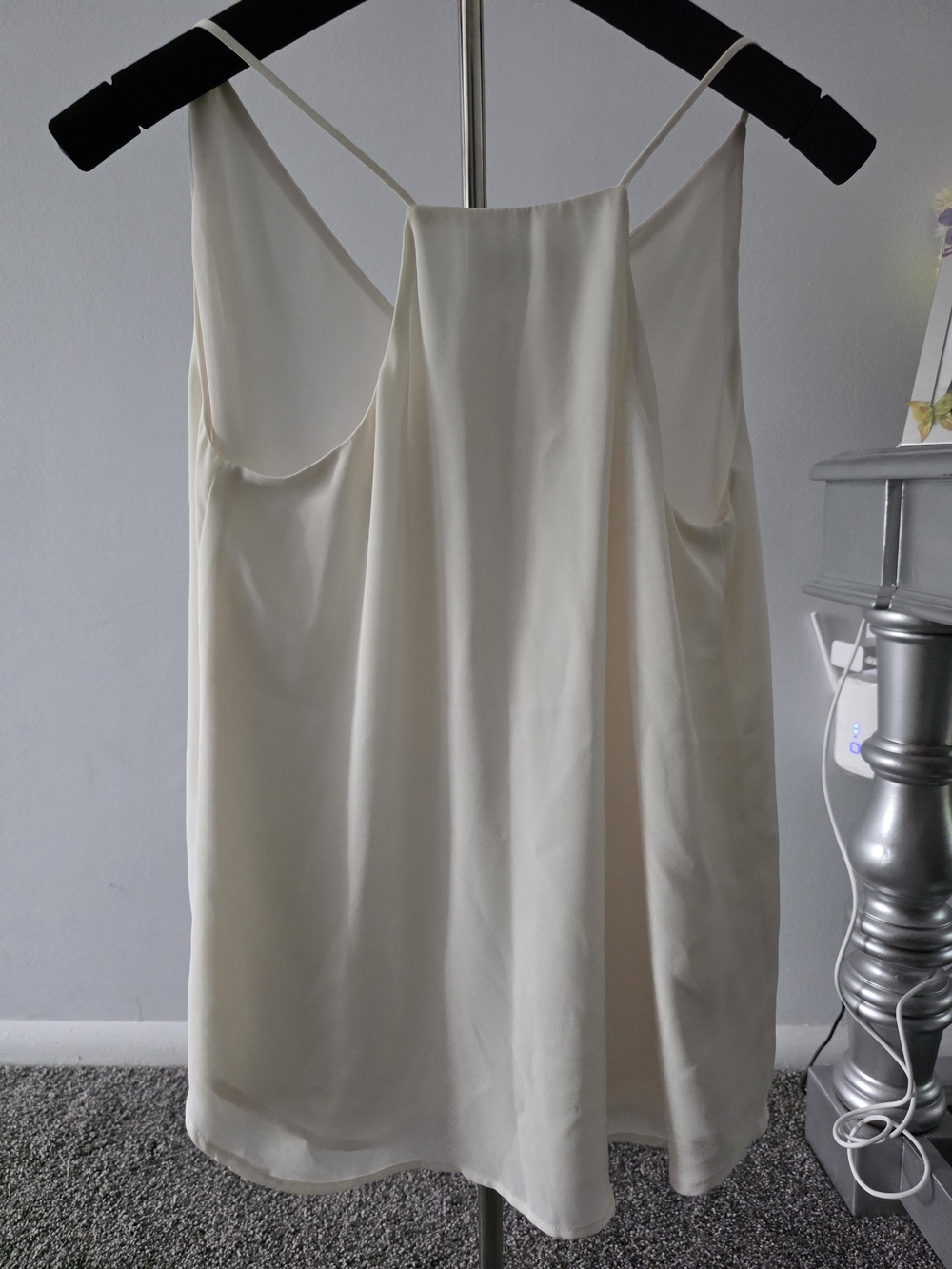 LOFT Cream Open-Front Cardigan & Shell Set - Picture 4 of 6
